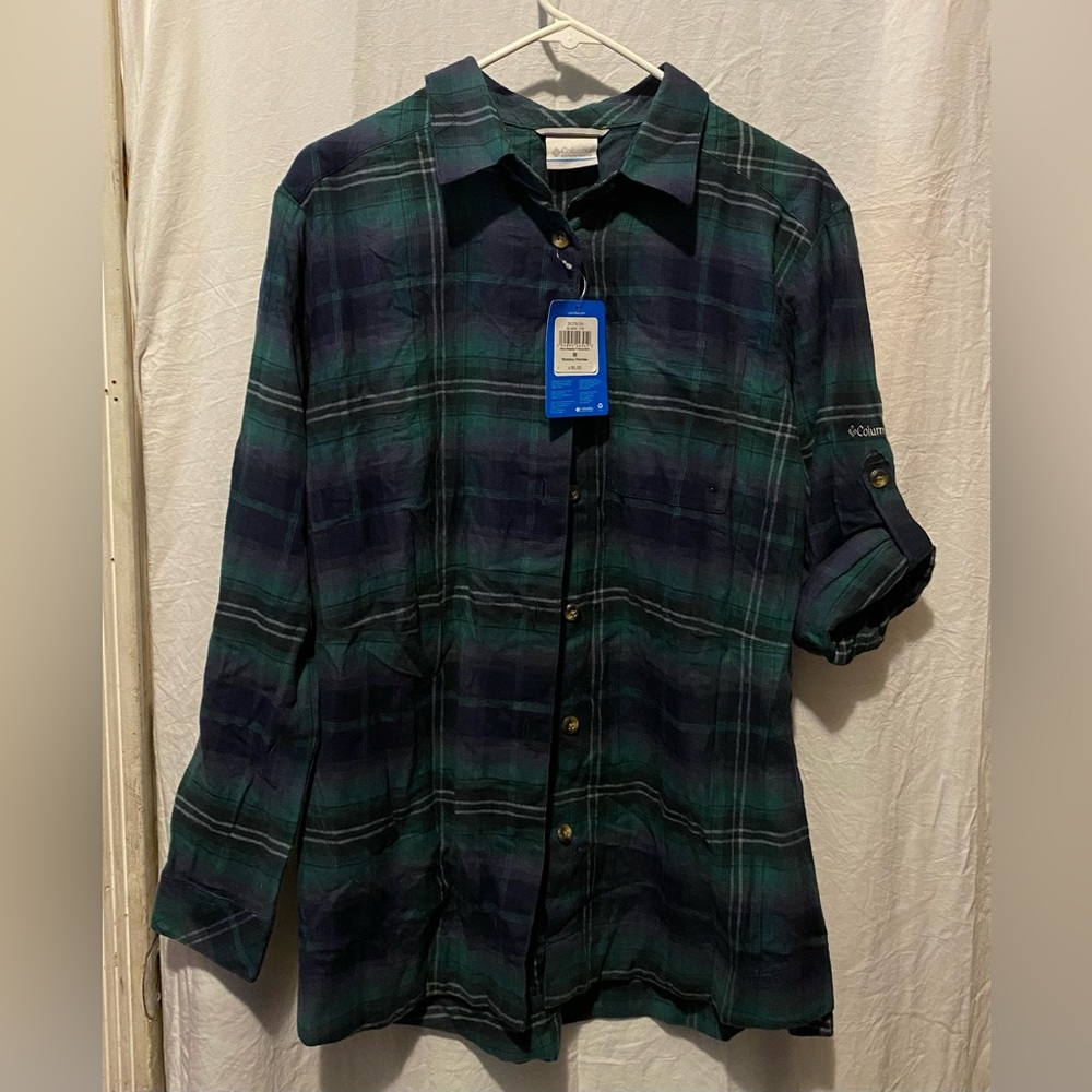 NWT colombia flannel